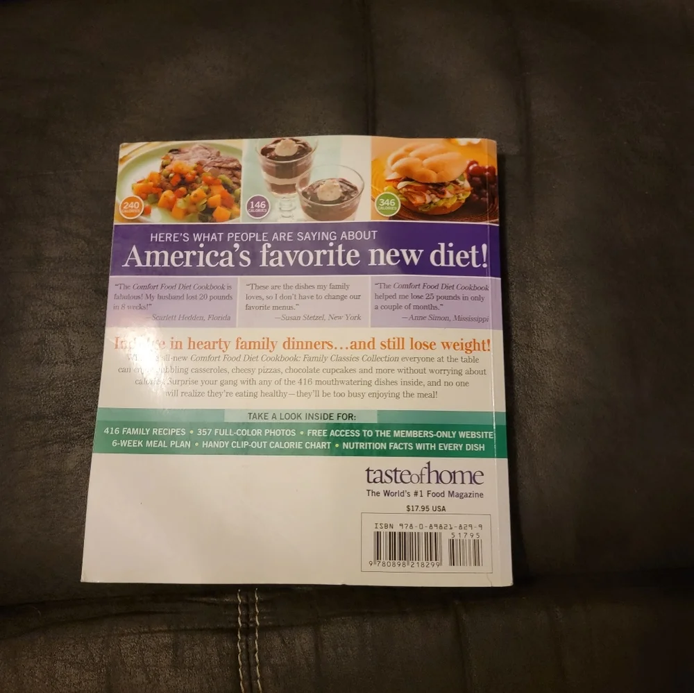 Taste of Home:‎ Comfort Food Cookbook Diet Paperback